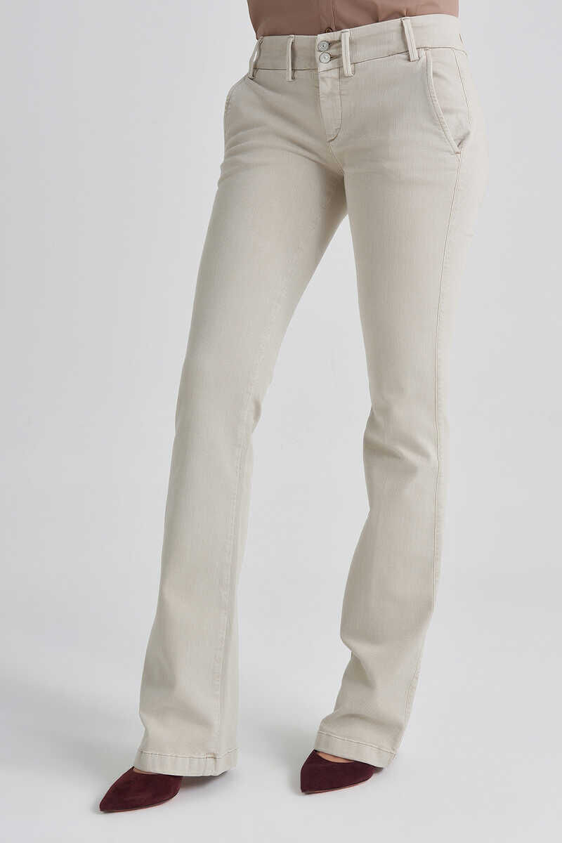 7 For All Mankind İspanyol Paça Kadın Jean - 2