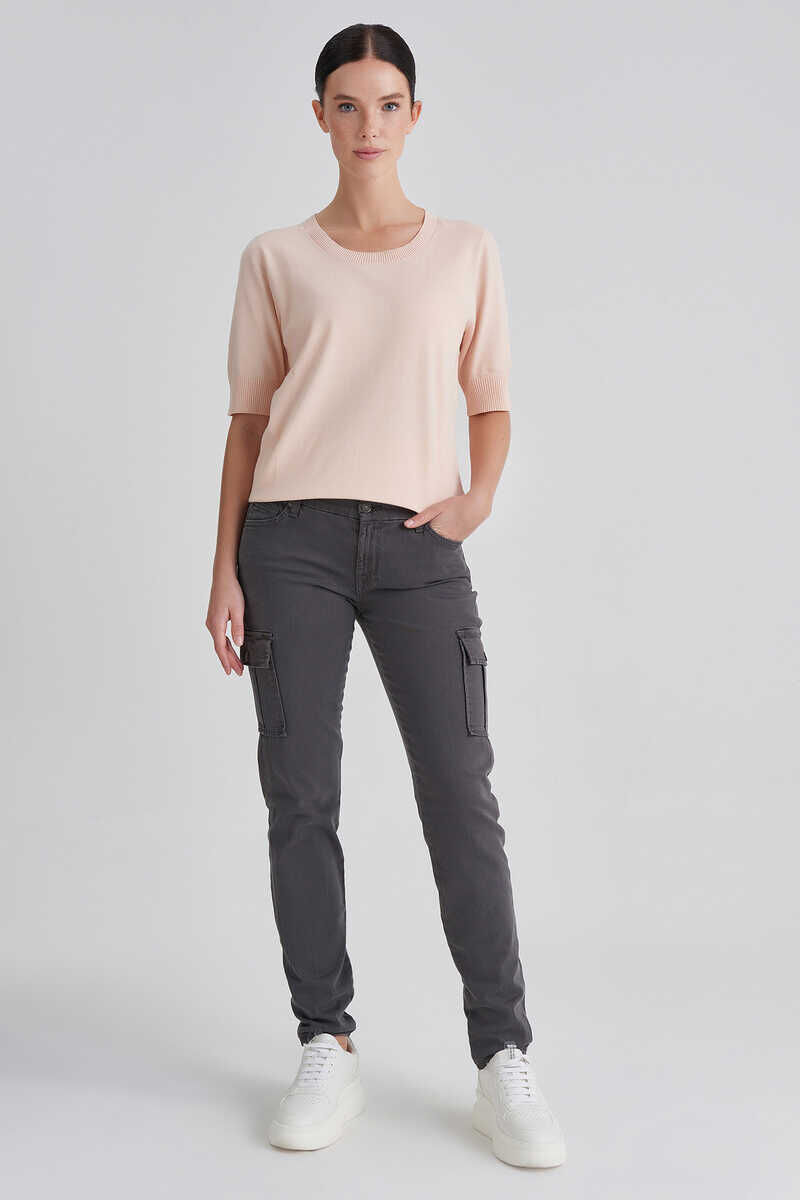 7 For All Mankind Kadın Kargo Pantolon - 4