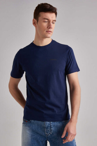 Baldinini Erkek Bisiklet Yaka T-Shirt - Baldinini