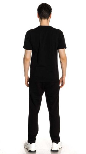 Baldinini Erkek Logolu Bisiklet Yaka T-Shirt - 3
