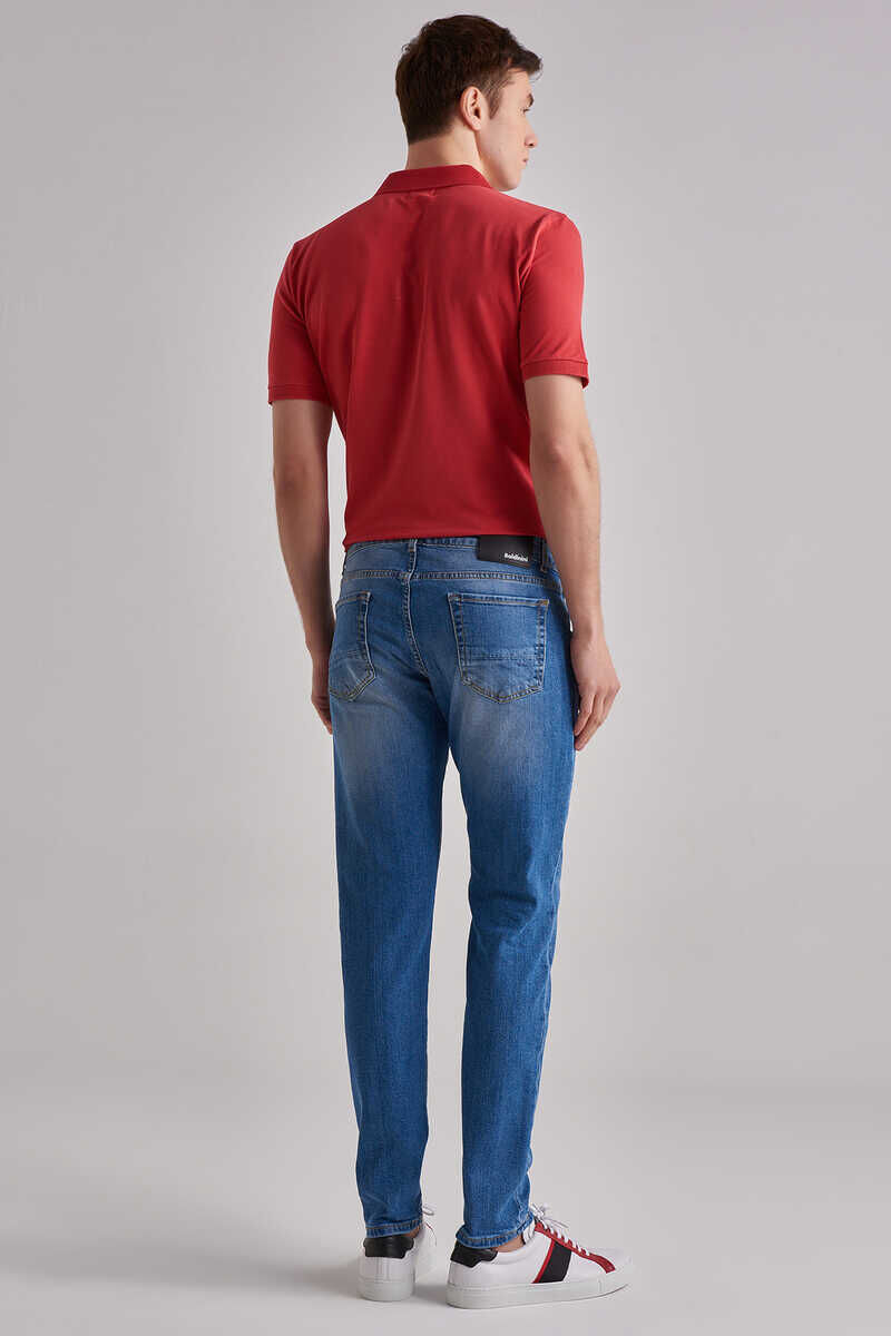 Baldinini Normal Bel Dar Paça Erkek Jeans - 5