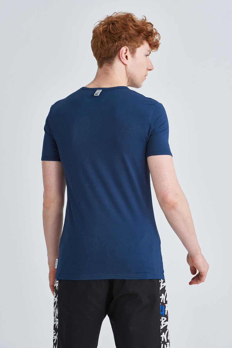Bikkemberg Erkek Bisiklet Yaka Fanila - 4
