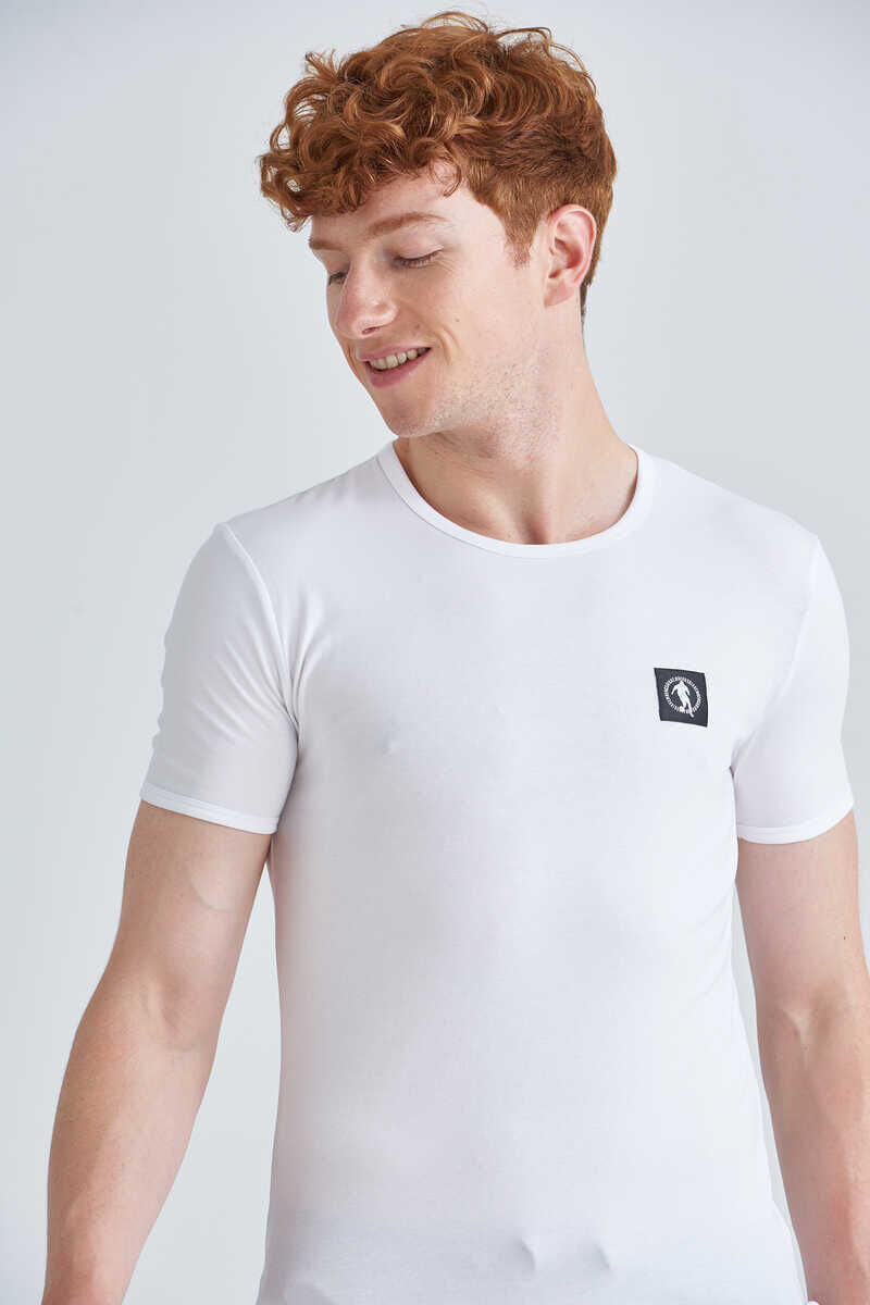 Bikkemberg Erkek Bisiklet Yaka Fanila - 3