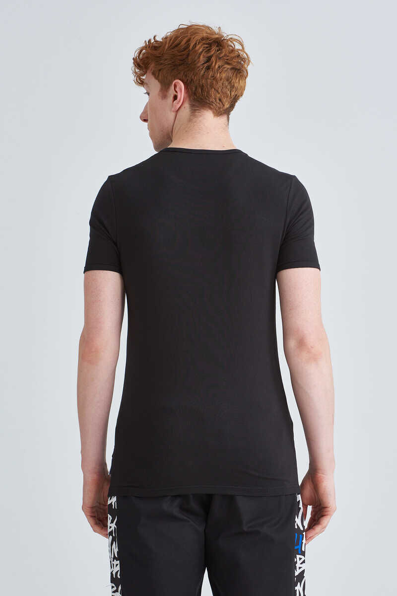 Bikkemberg Erkek Bisklet Yaka Fanila - 4