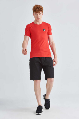 Bikkemberg Erkek Bisklet Yaka Fanila - Bikkembergs