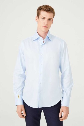 Billionaire Slim Fit Erkek Uzun Kollu Gömlek - Billionaire