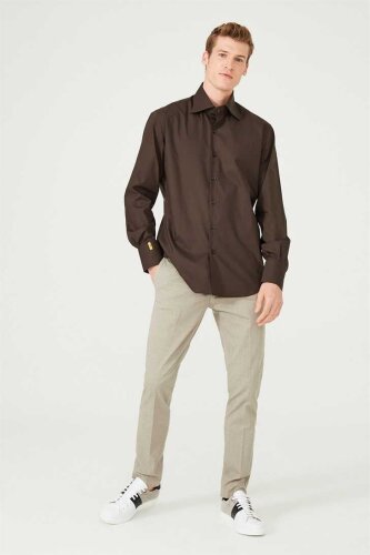 Billionaire Slim Fit Uzun Kol Erkek Gömlek - 2