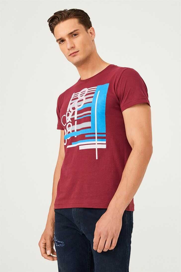 Bisiklet Yaka Erkek T-Shirt - 2