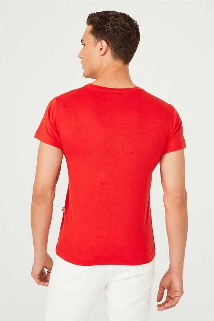 Bisiklet Yaka Erkek T-Shirt - 6