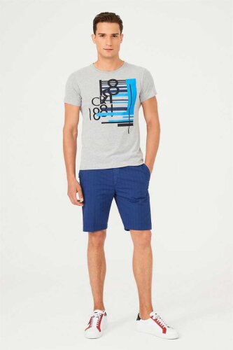 Bisiklet Yaka Erkek T-Shirt - 4