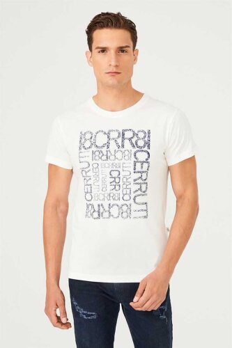 Bisiklet Yaka Erkek T-Shirt - Cerruti 1881