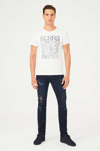 Bisiklet Yaka Erkek T-Shirt - 4