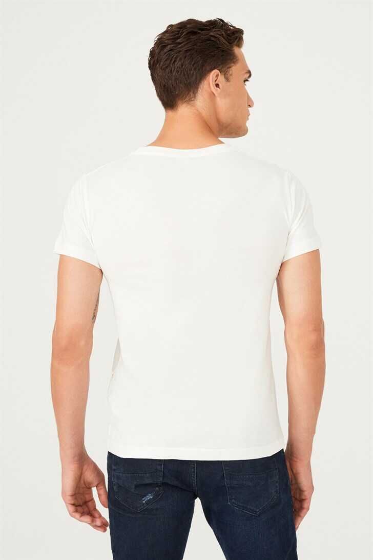 Bisiklet Yaka Erkek T-Shirt - 6