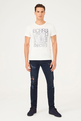 Bisiklet Yaka Erkek T-Shirt - 10