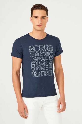 Bisiklet Yaka Erkek T-Shirt - Cerruti 1881