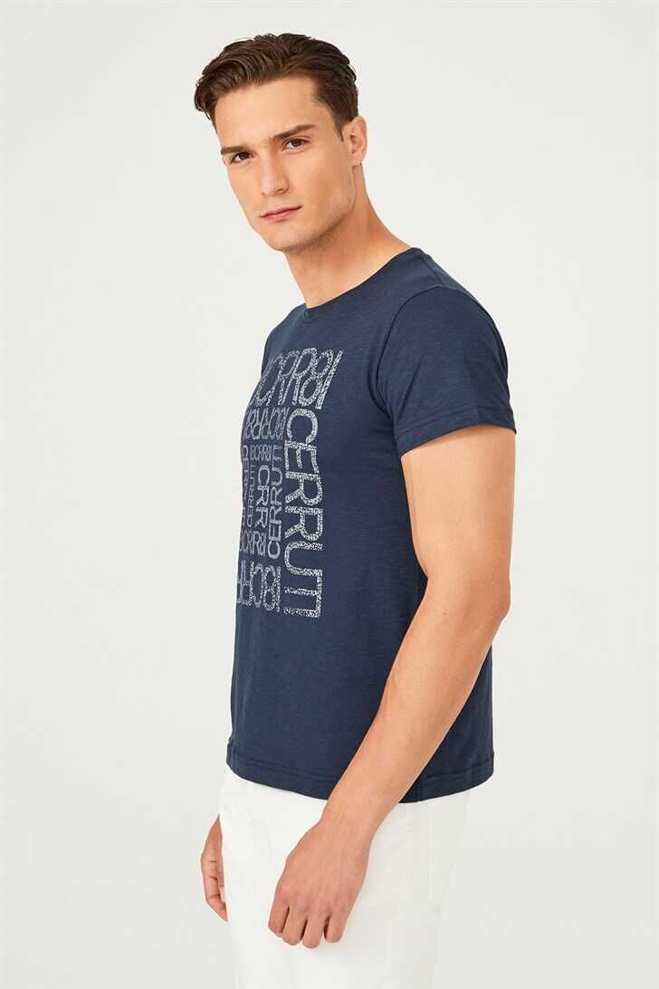 Bisiklet Yaka Erkek T-Shirt - 2