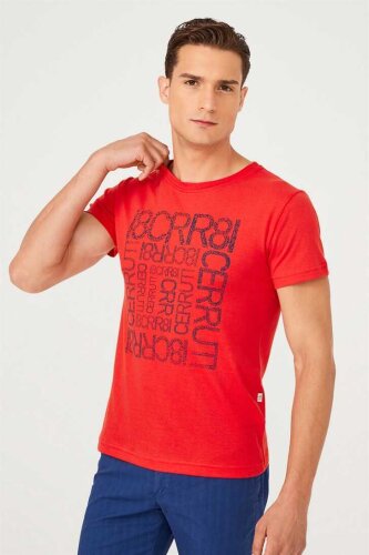 Bisiklet Yaka Erkek T-Shirt - Cerruti 1881