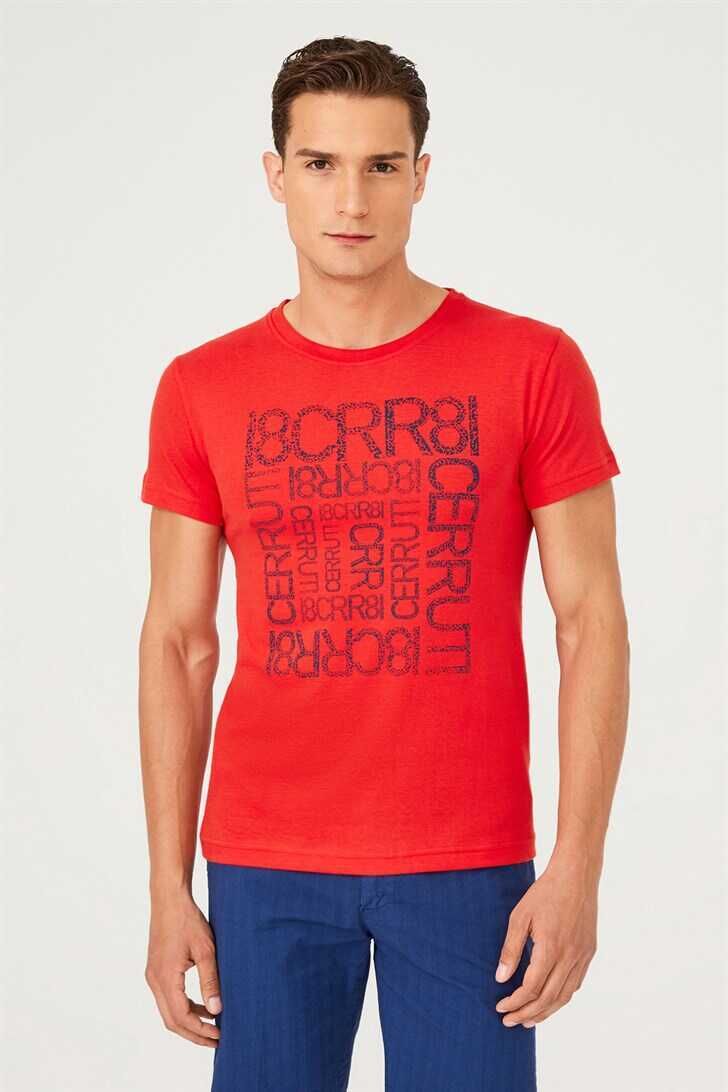 Bisiklet Yaka Erkek T-Shirt - 3