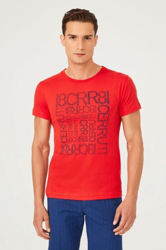 Bisiklet Yaka Erkek T-Shirt - 10
