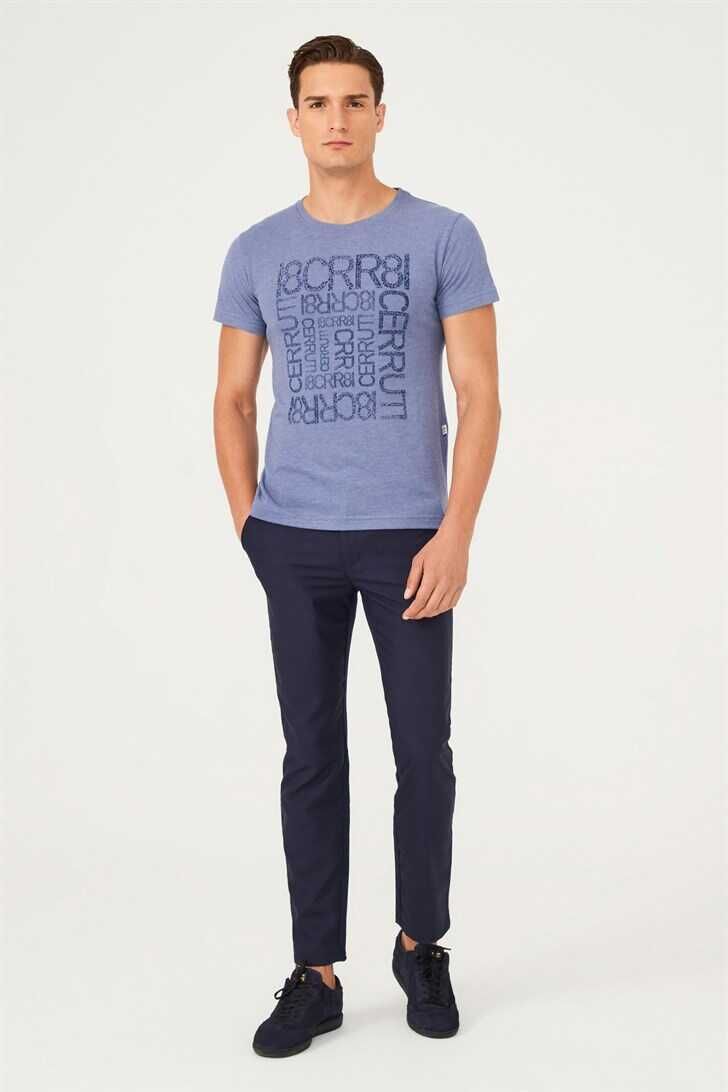 Bisiklet Yaka Erkek T-Shirt - 2