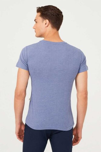 Bisiklet Yaka Erkek T-Shirt - 6