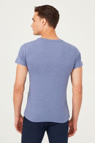 Bisiklet Yaka Erkek T-Shirt - 12