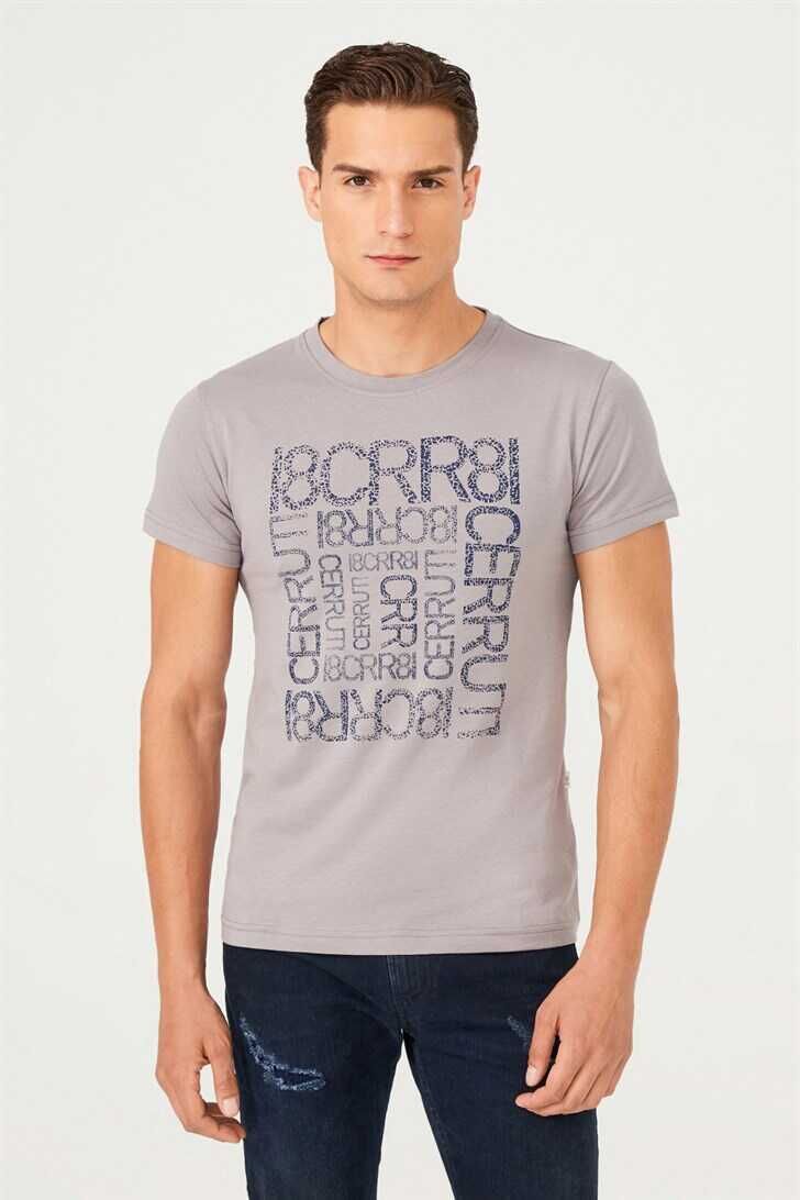 Bisiklet Yaka Erkek T-Shirt - 8