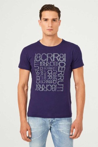 Bisiklet Yaka Erkek T-Shirt - Cerruti 1881