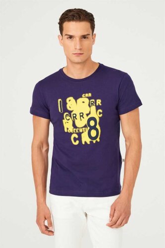 Bisiklet Yaka Erkek T-Shirt - Cerruti 1881