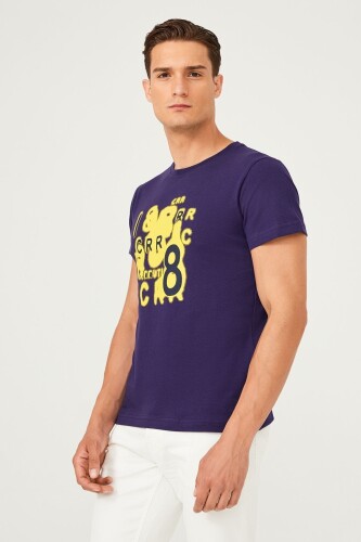 Bisiklet Yaka Erkek T-Shirt - 10