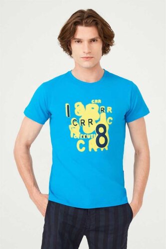 Bisiklet Yaka Erkek T-Shirt - Cerruti 1881