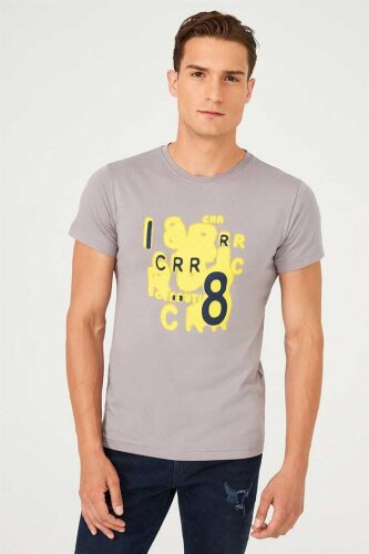 Bisiklet Yaka Erkek T-Shirt - Cerruti 1881