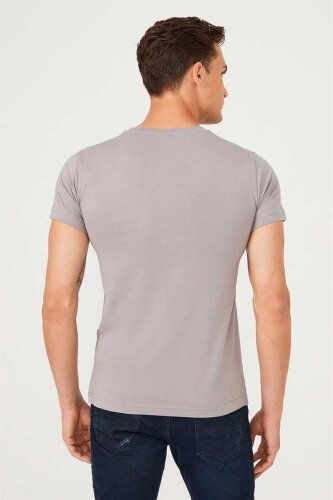 Bisiklet Yaka Erkek T-Shirt - 7