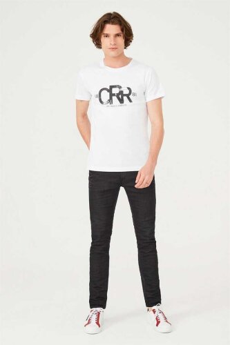 Bisiklet Yaka Erkek T-Shirt - 4