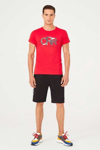 Bisiklet Yaka Erkek T-Shirt - 5
