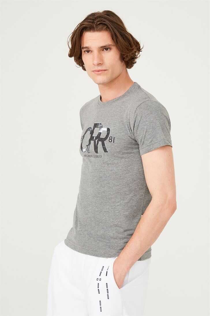 Bisiklet Yaka Erkek T-Shirt - 3