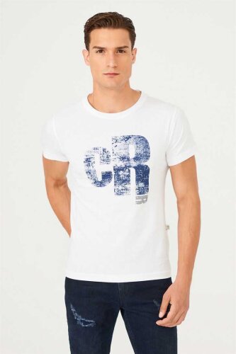 Bisiklet Yaka Erkek T-Shirt - Cerruti 1881