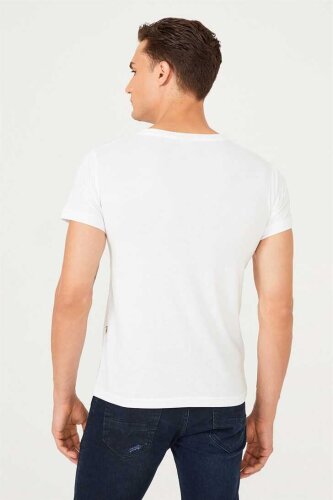 Bisiklet Yaka Erkek T-Shirt - 6