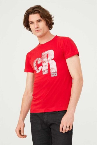 Bisiklet Yaka Erkek T-Shirt - 2