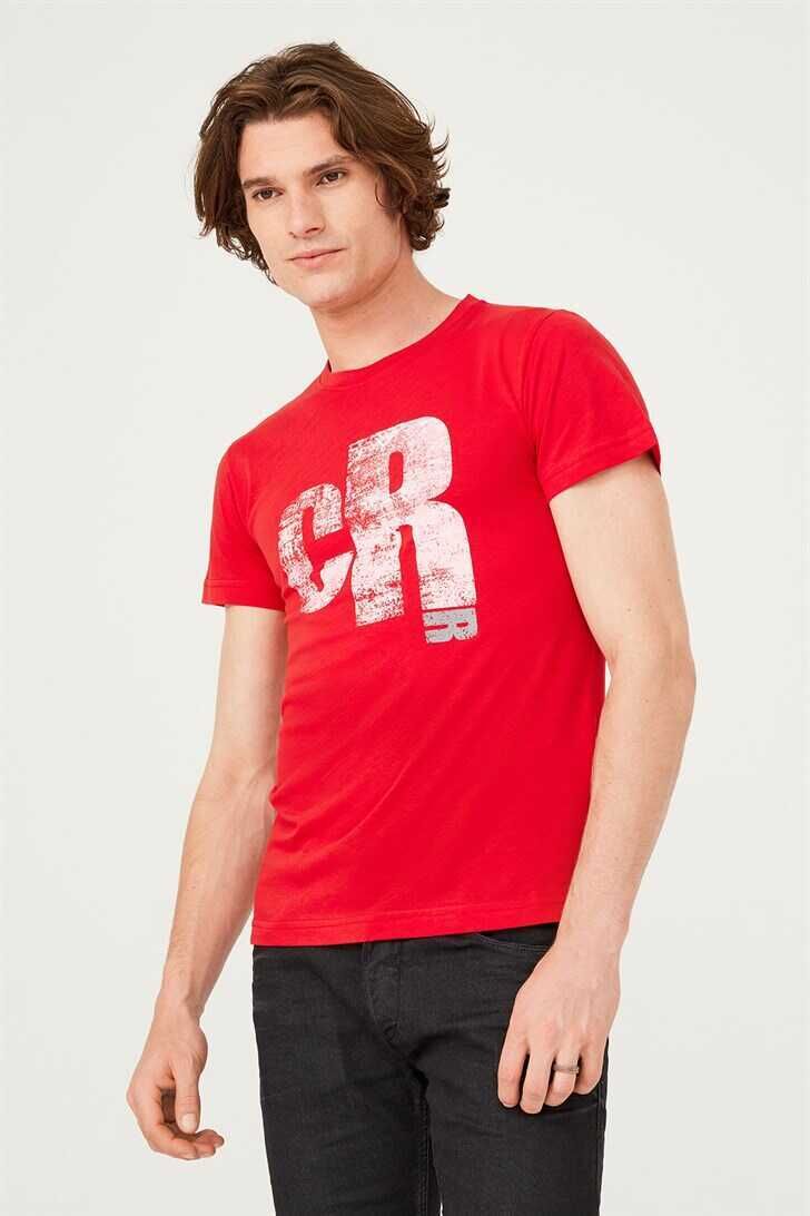 Bisiklet Yaka Erkek T-Shirt - 3