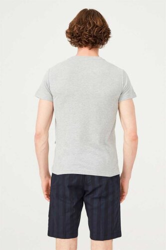 Bisiklet Yaka Erkek T-Shirt - 6