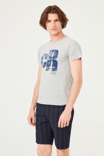 Bisiklet Yaka Erkek T-Shirt - 10