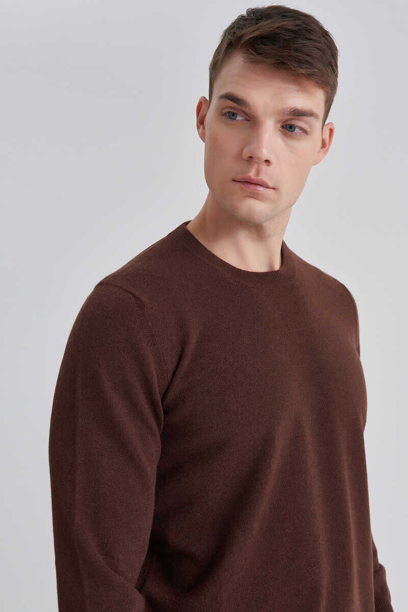 Brunello Cucinelli Erkek Kaşmir Kazak - 3