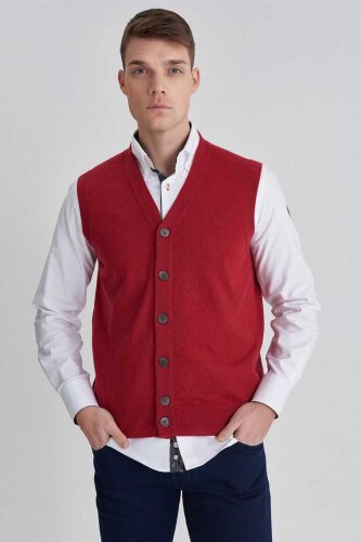 Brunello Cucinelli Erkek Kaşmir Yelek - 5