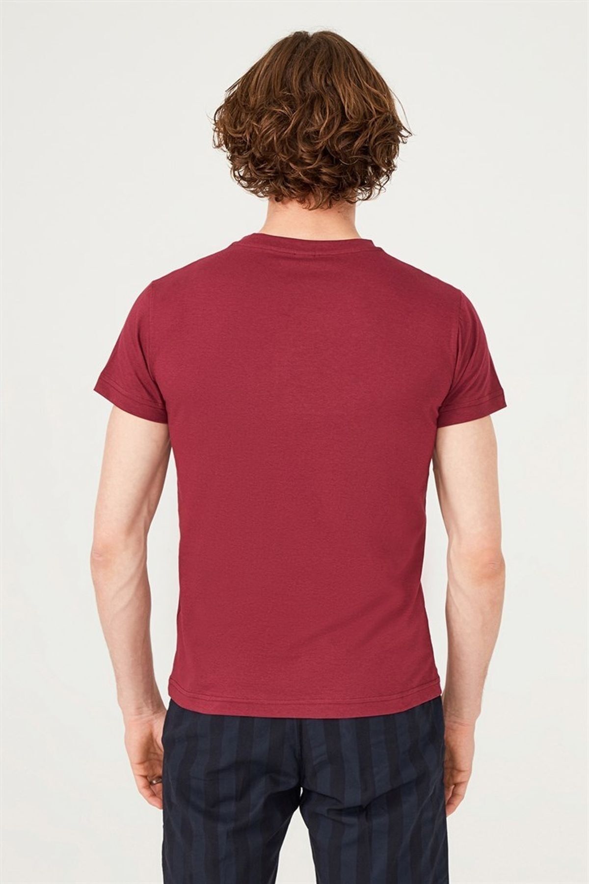 Cerruti 1881 Erkek Bisiklet Yaka T-Shirt - 14