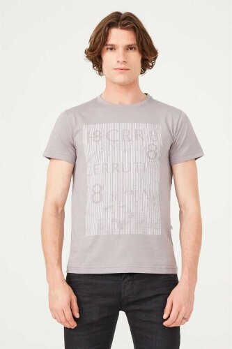 Cerruti 1881 Erkek Bisiklet Yaka T-Shirt - Cerruti 1881