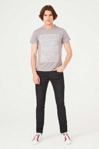 Cerruti 1881 Erkek Bisiklet Yaka T-Shirt - 5