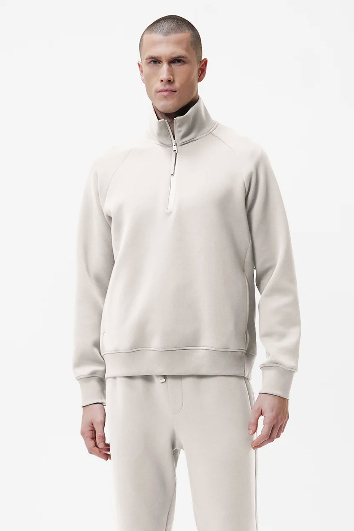 Duno Erkek Fermuarlı Sweatshirt - 1