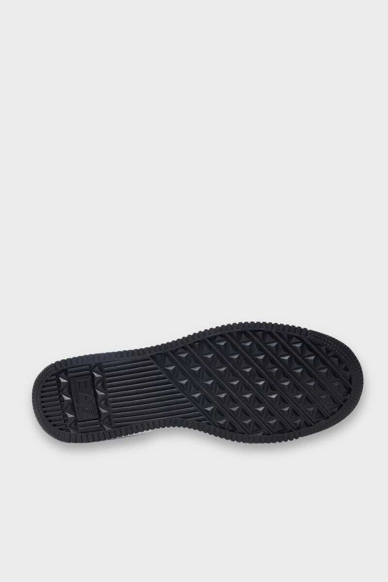 EA7 Bağcıklı Unisex Sneaker - 4