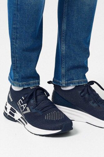 EA7 Erkek Bağcıklı Sneaker - 5